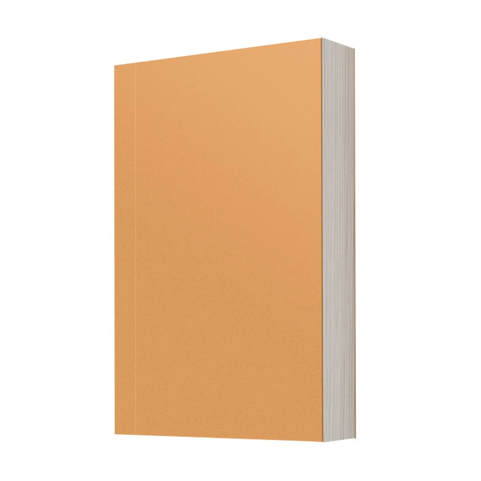 Thick A6 notebook with a plain kraft cover